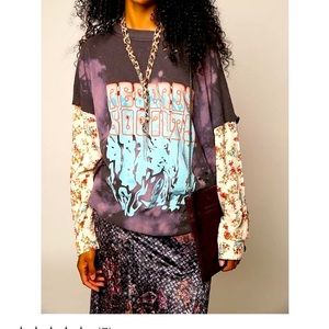 Free People Rockin Tee Rare Sold Out